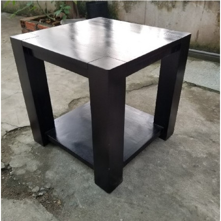 ChunKy Walnut : Đôn Trang Trí Gỗ Sồi - 2 Tầng